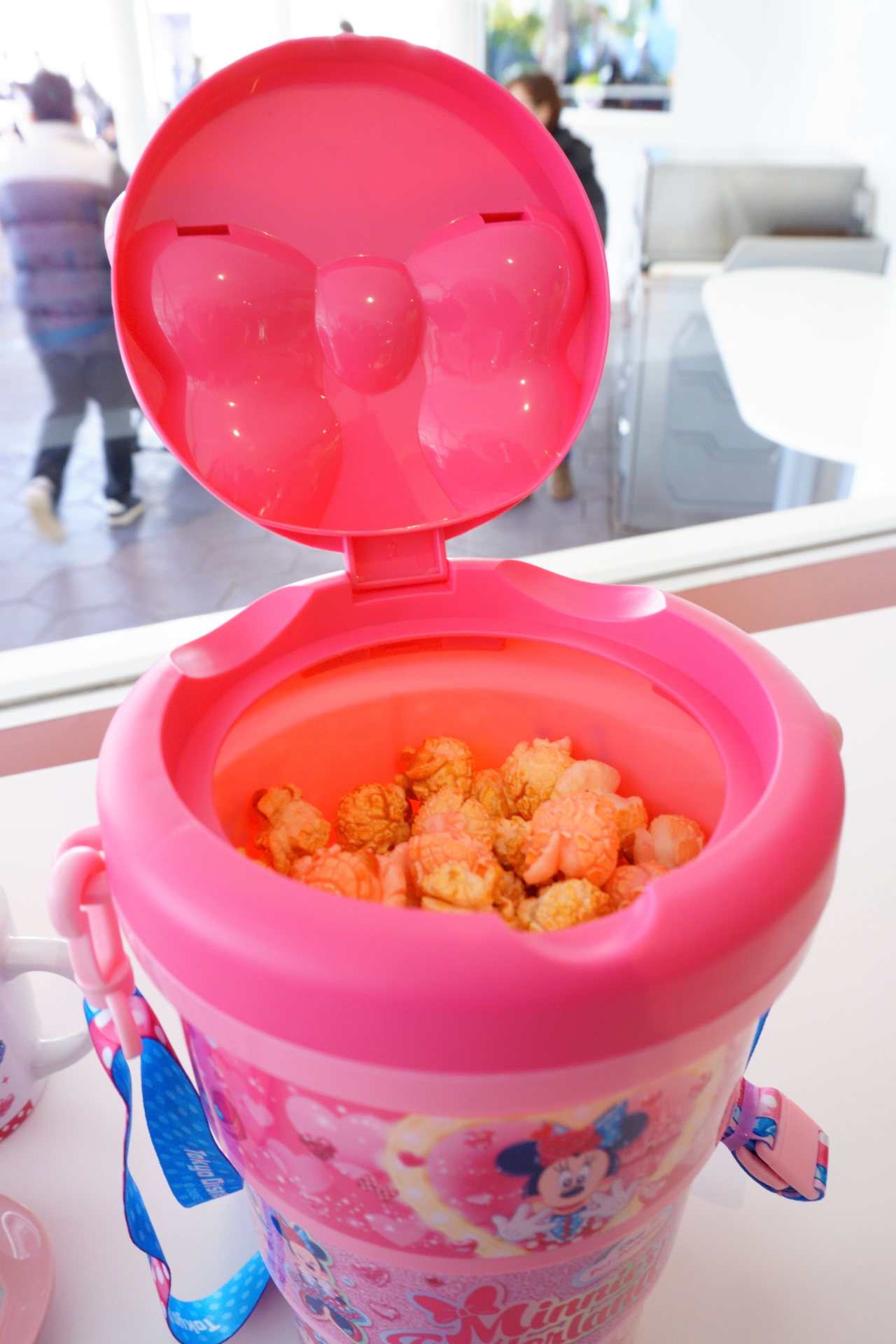 フタを開けた様子