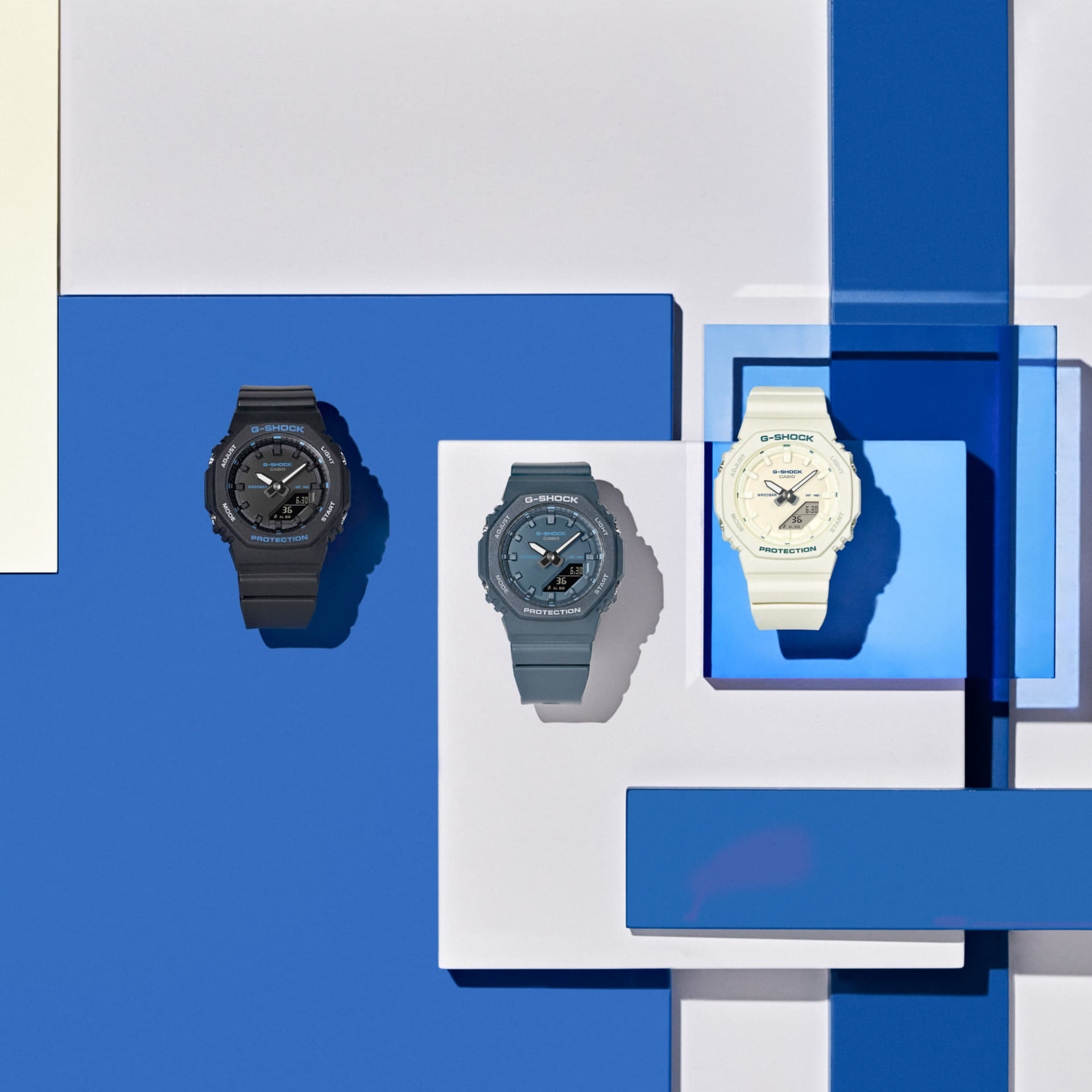 カシオ計算機は「G-SHOCK」の新モデル「GMA-P2100BA」を発売