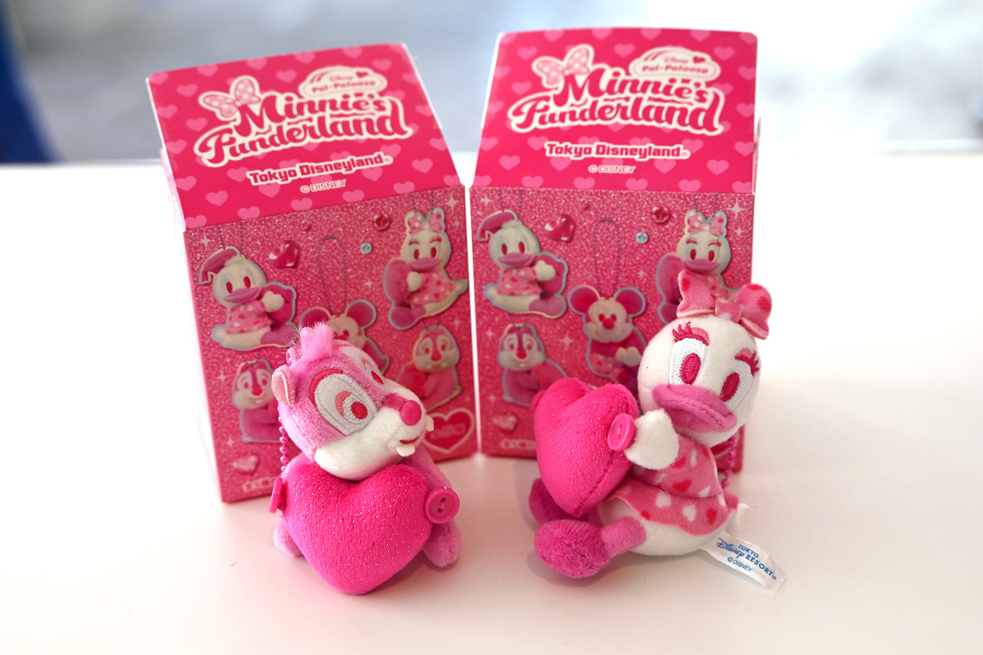 「ぬいぐるみチャーム」（各1600円）