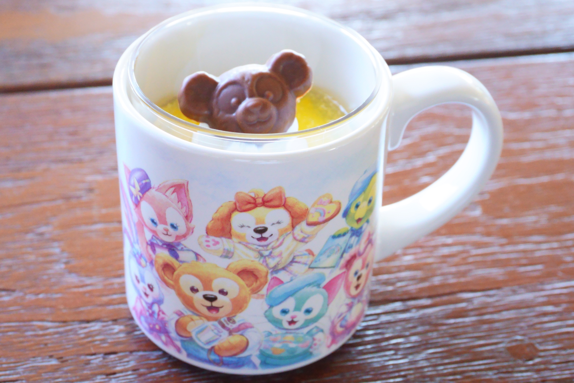 ブルーベリーのミルクプリン＆チーズムース スーベニアカップ付き（単品550円/カップ付き1400円）