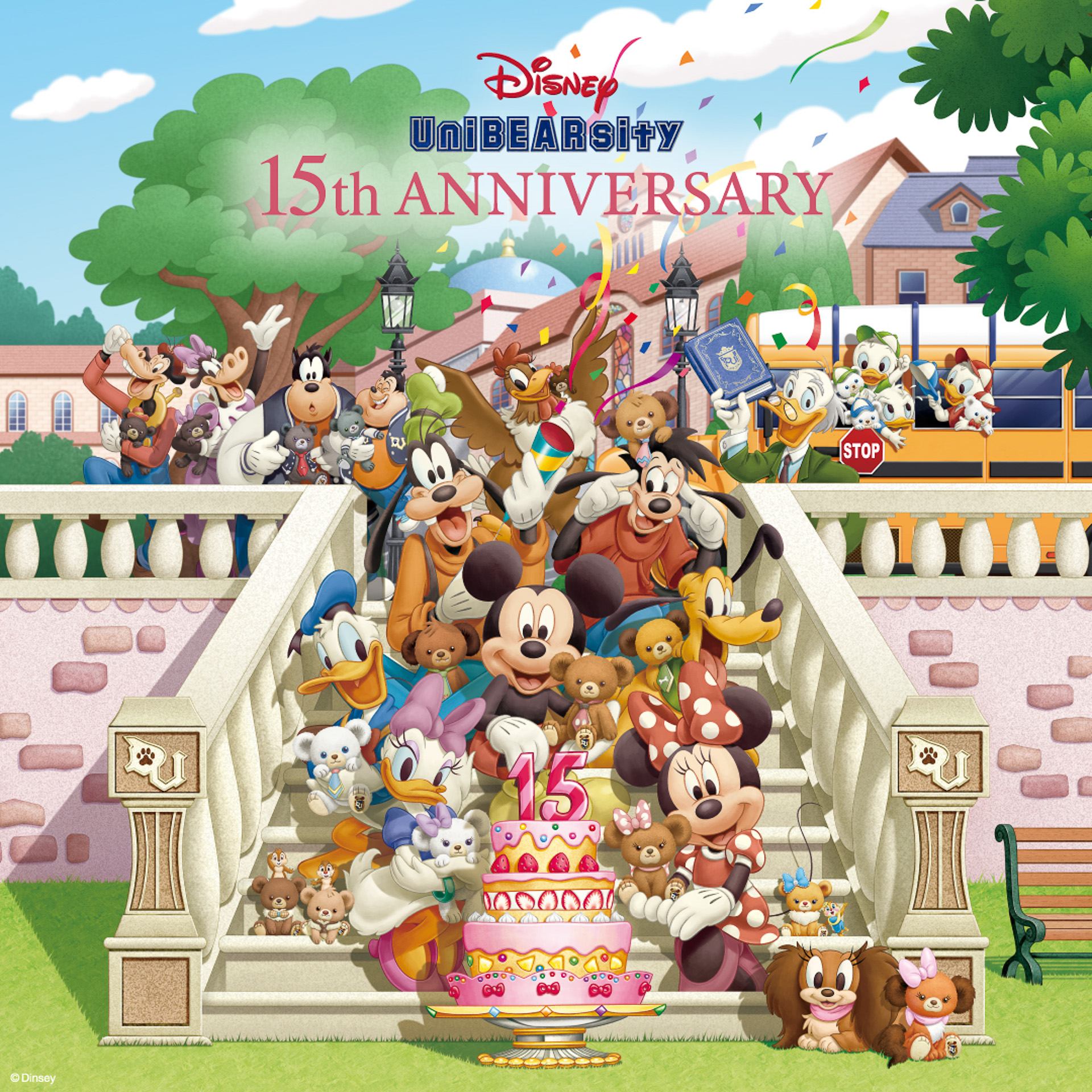 ディズニーストアが「UniBEARsity」誕生15周年でSNSキャンペーンを実施