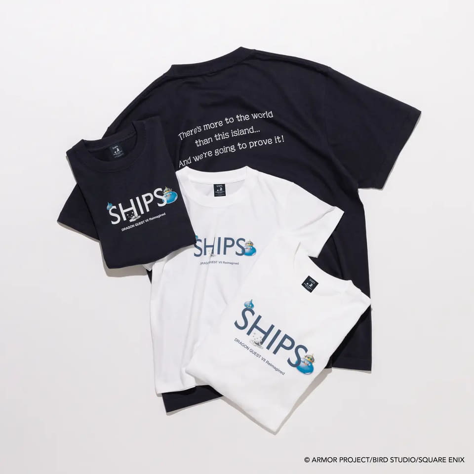 SHIPS、DQ7 ReimaginedコラボでTシャツ/トートバッグ/G-SHOCKなど