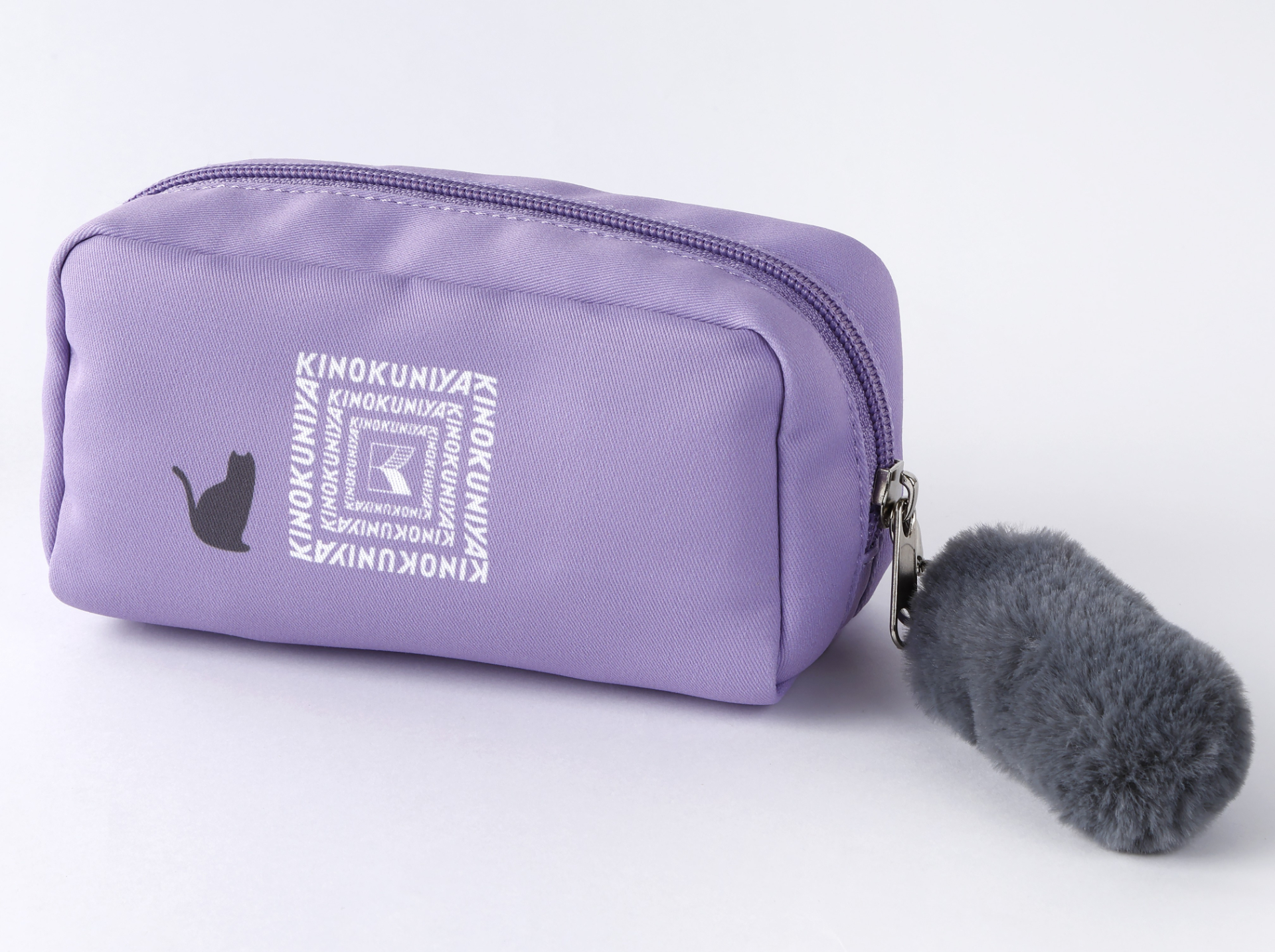 裏面には紀ノ国屋のロゴと猫のシルエットをデザイン