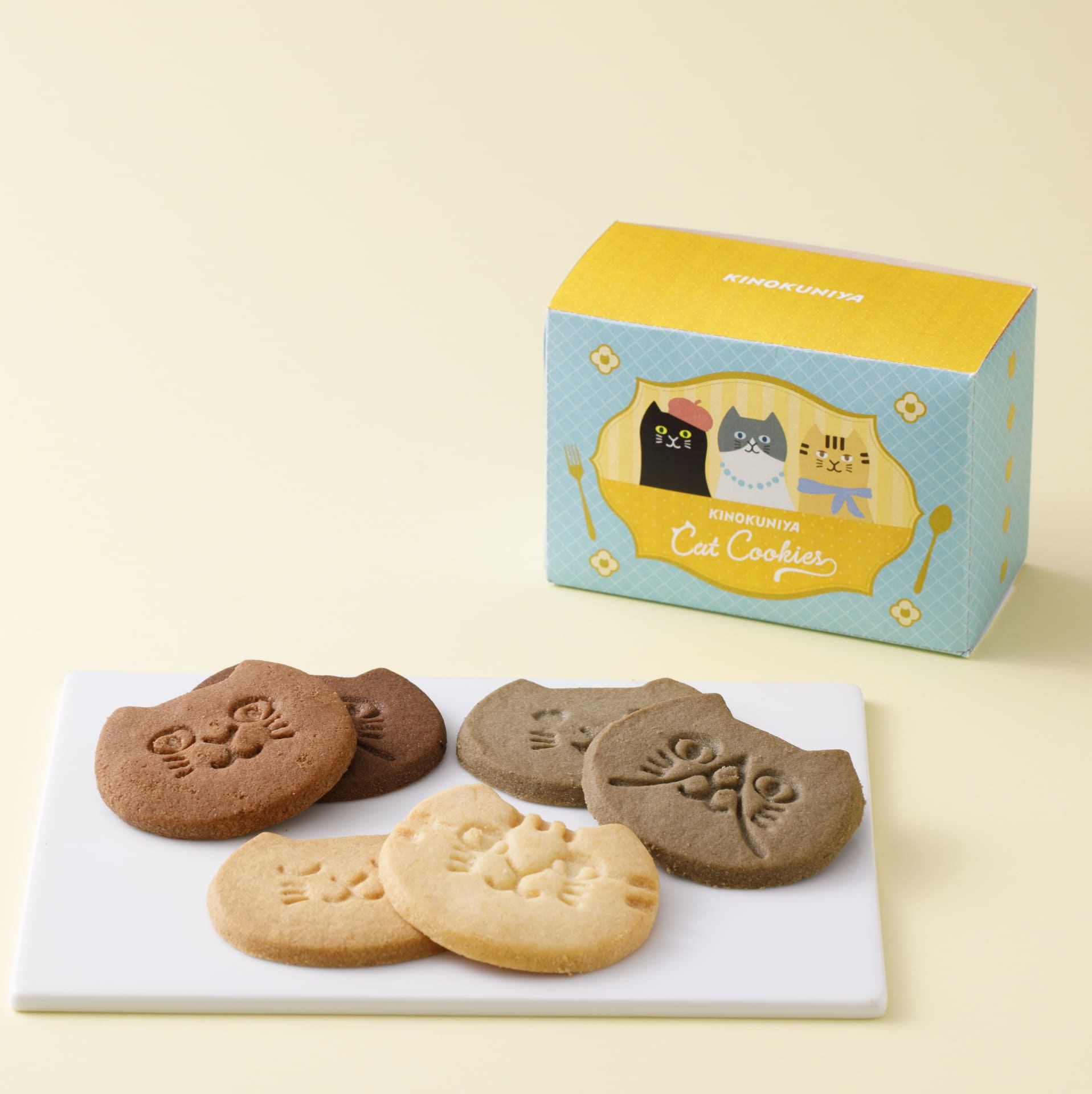 「ねこクッキーアソート」（6枚入り）