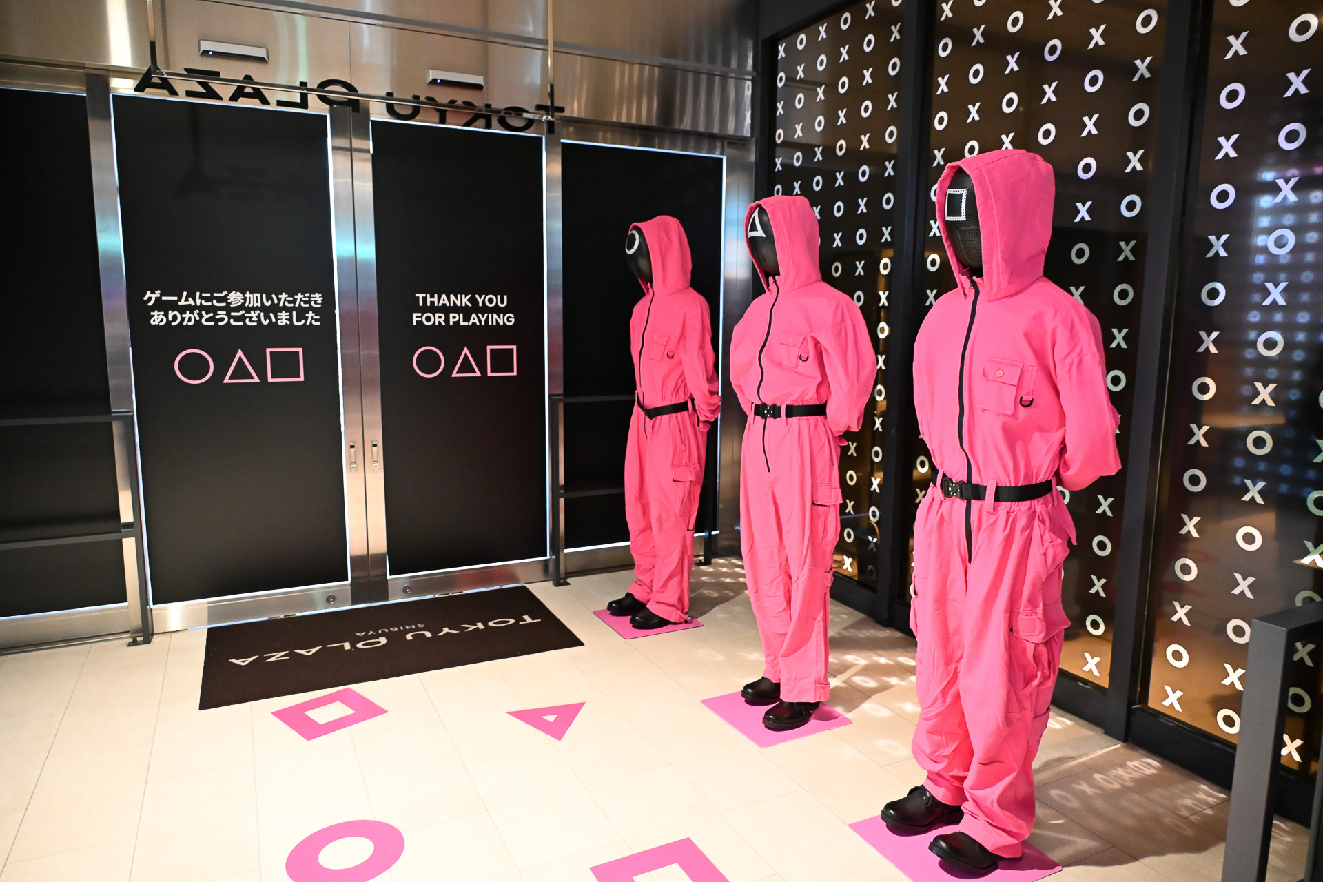 「渋谷リアル・イカゲーム」のエントランス