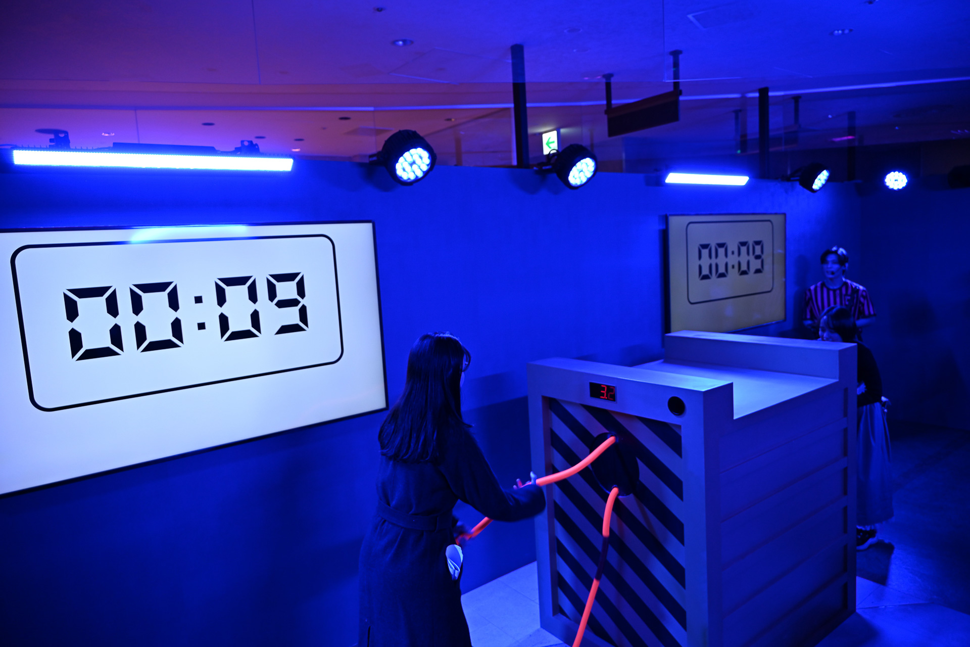 10秒間1対1での勝負を行なう