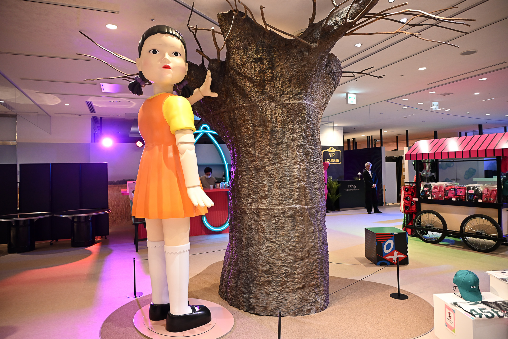 会場入ってすぐのエリアはフォトスポットとなっている