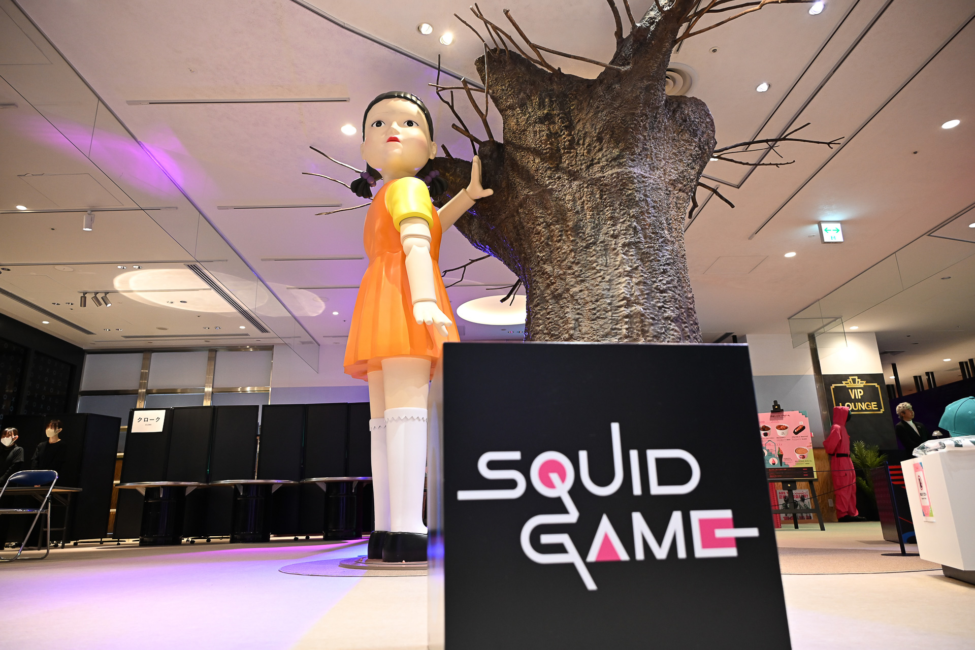 会場入ってすぐのエリアはフォトスポットとなっている