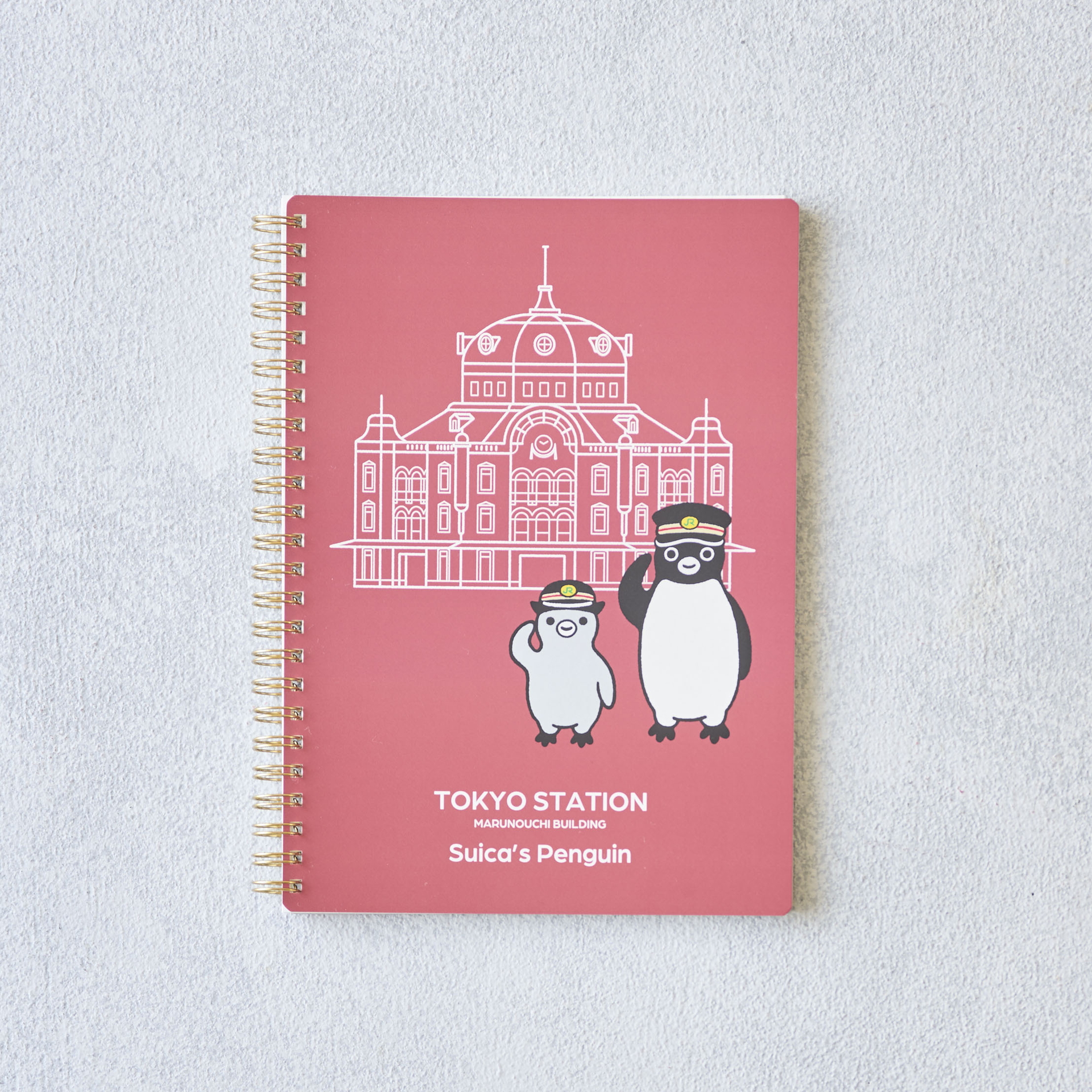 A5リングノート レンガ/グリーン（各700円）