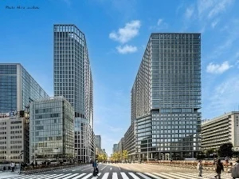 淀屋橋方面から望む