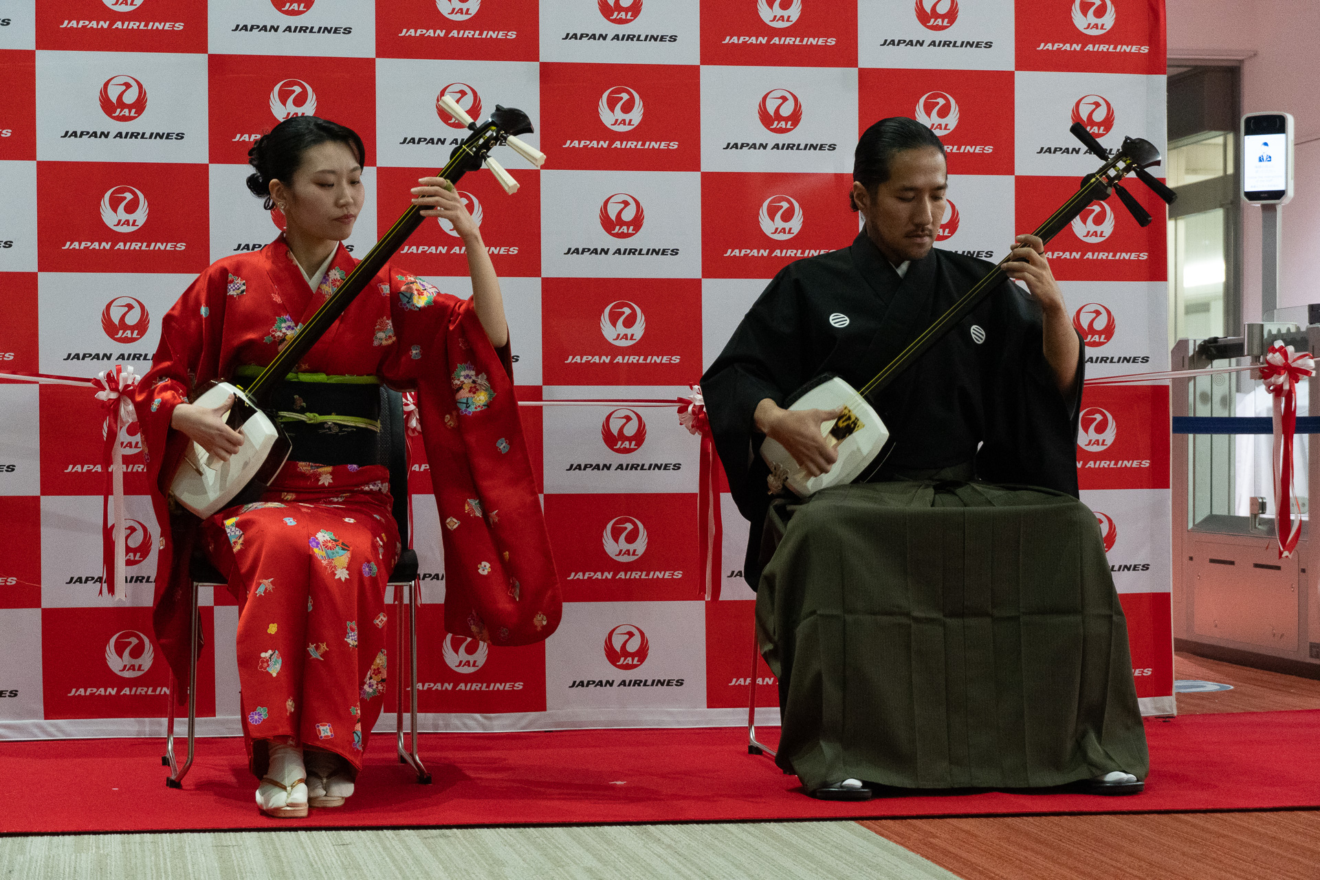 津軽三味線の演奏が行なわれた