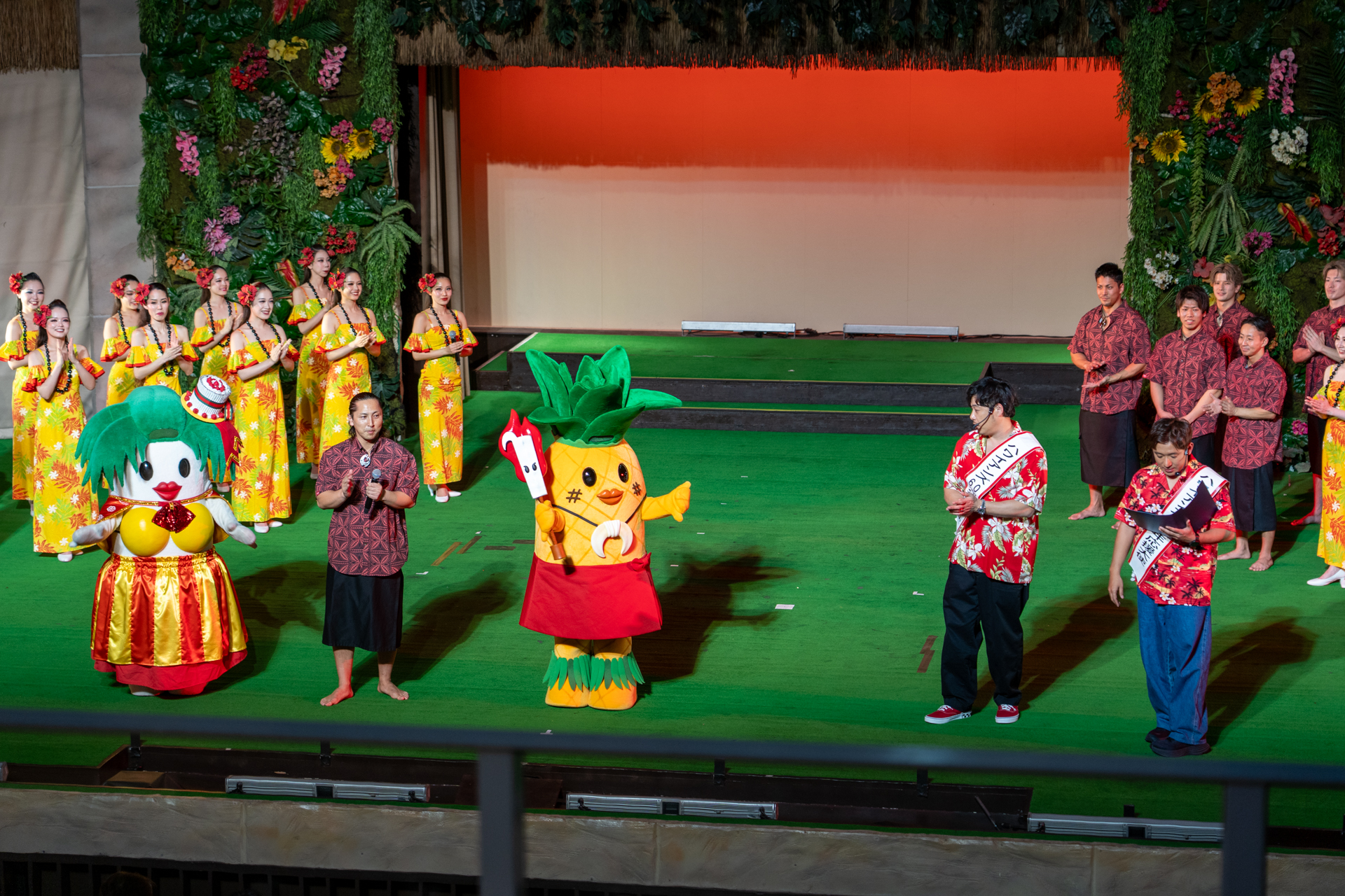 パナシバくん第一声は「タローファ！」