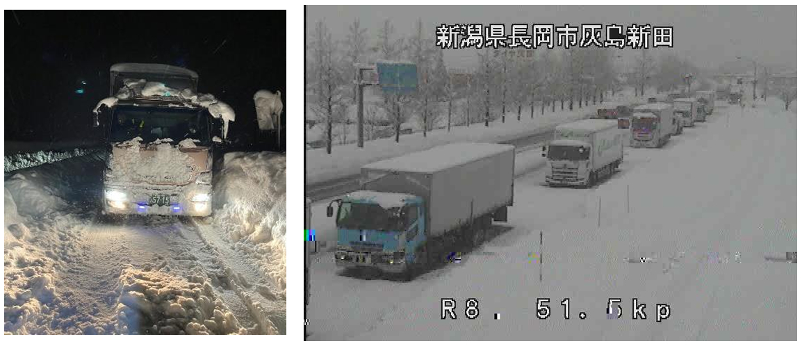 滞留・立ち往生防止のため外出自粛を呼びかけ