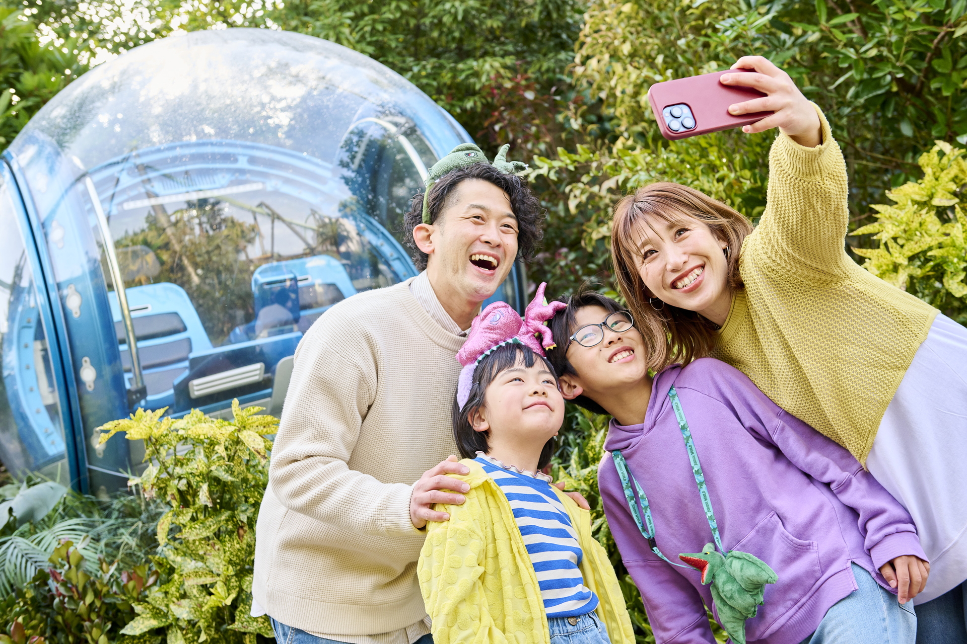 記念撮影が楽しめる「ジャイロスフィア・フォトスポット」