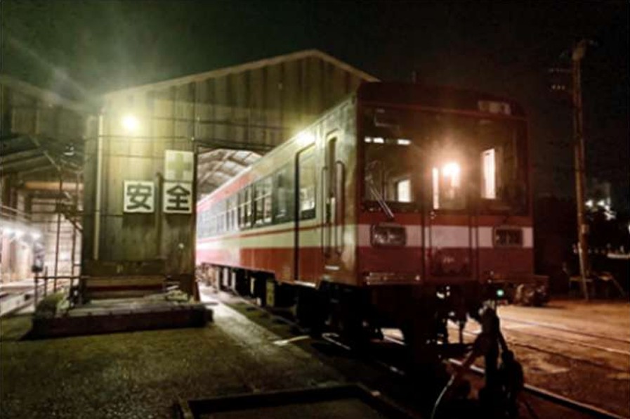 使用車両の6000形気動車