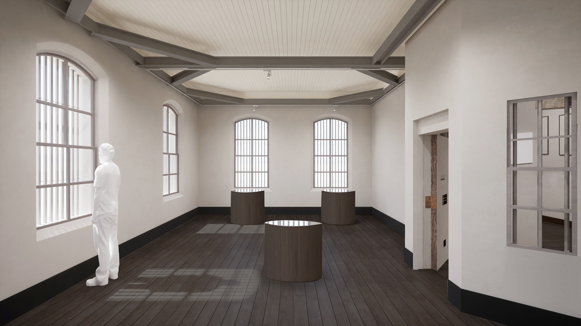 奈良監獄ミュージアムの展示イメージ