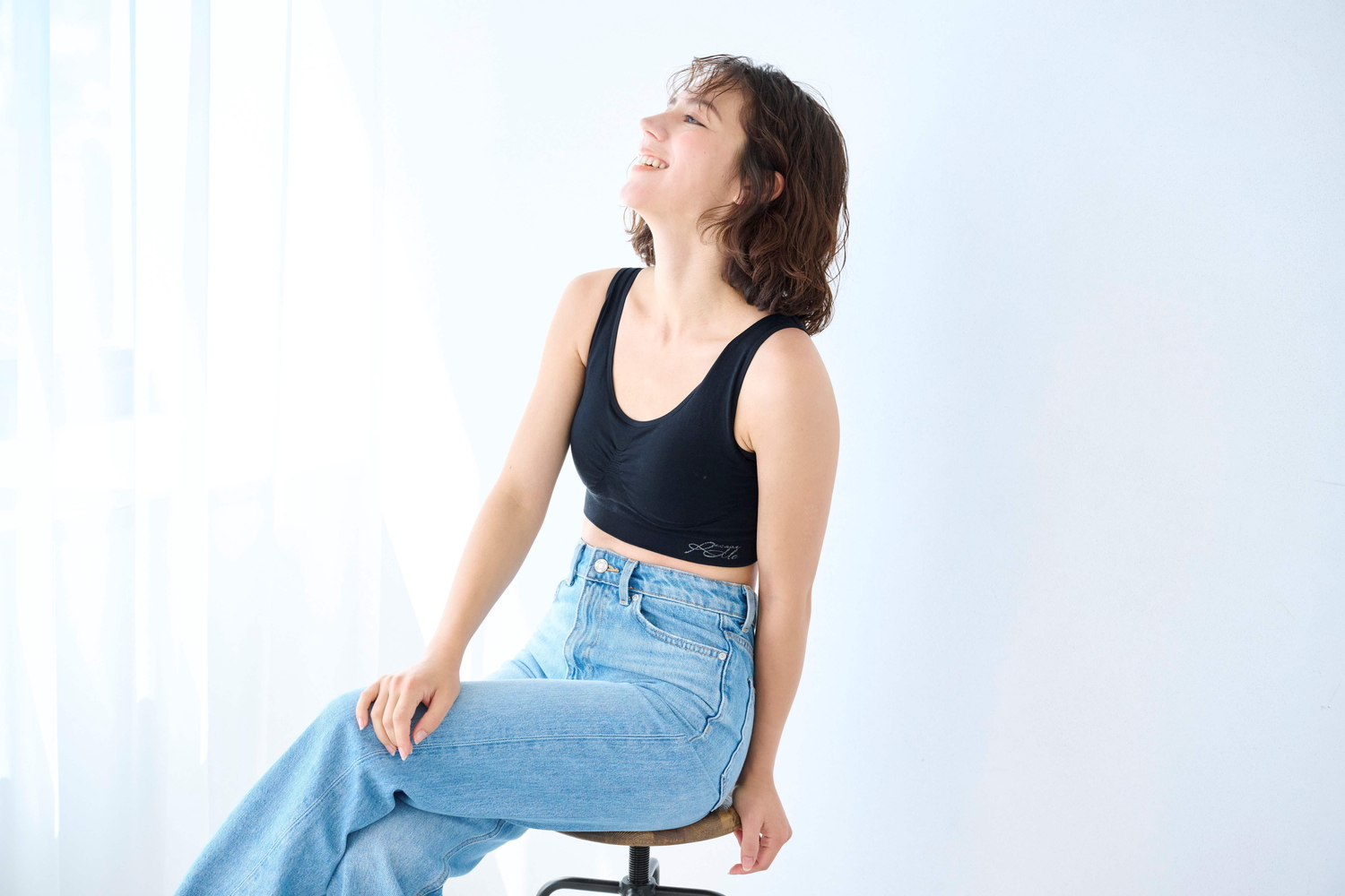 綿混美胸ナイトブラ（3990円）