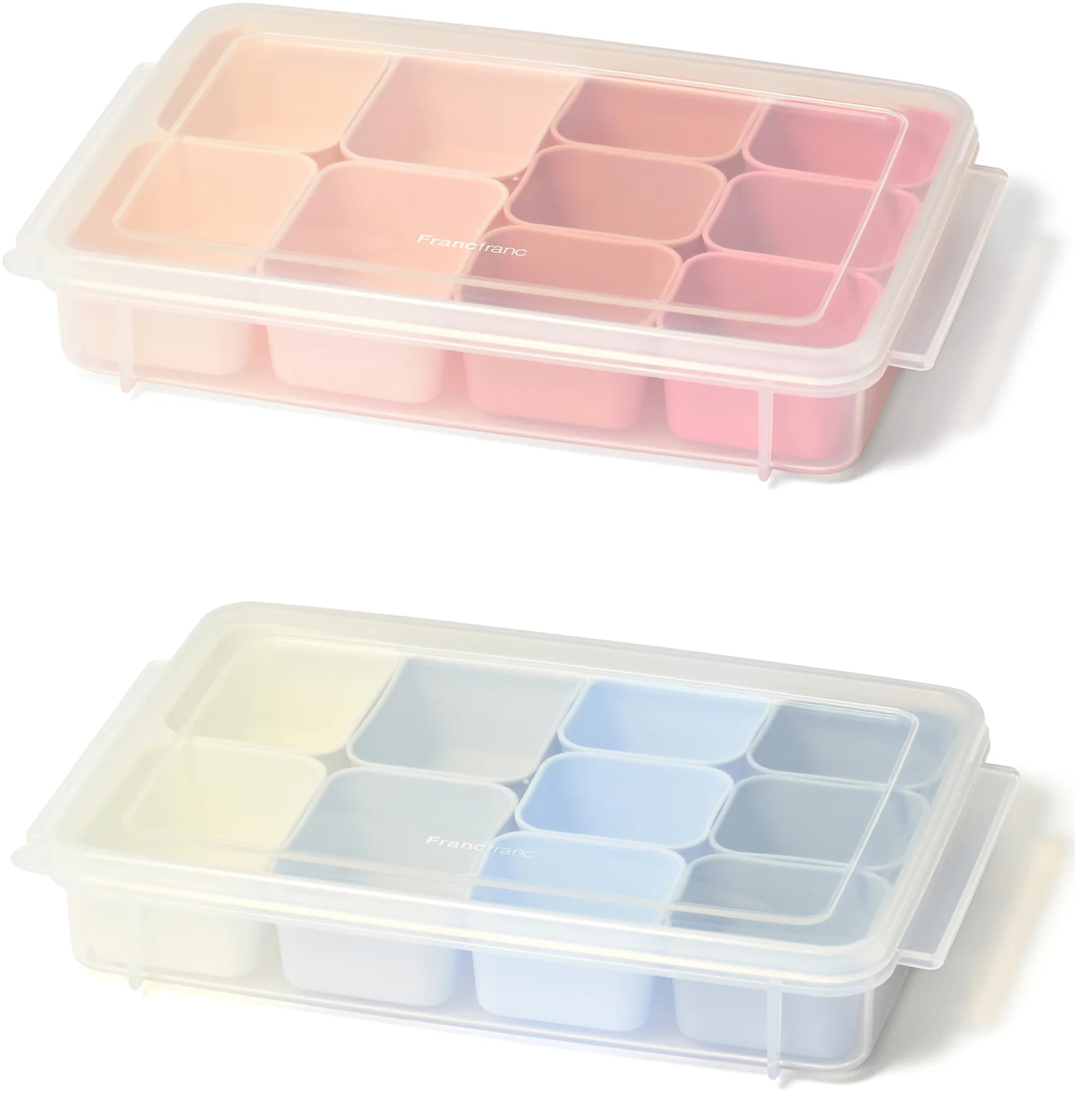 お弁当シリコンカップ保存容器（2色、各1500円）