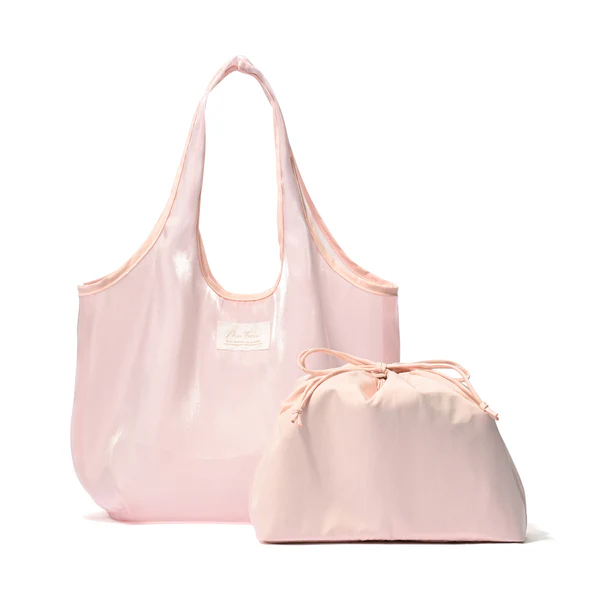 取り外しできるランチバッグ オーガンジー（2色、各2600円）