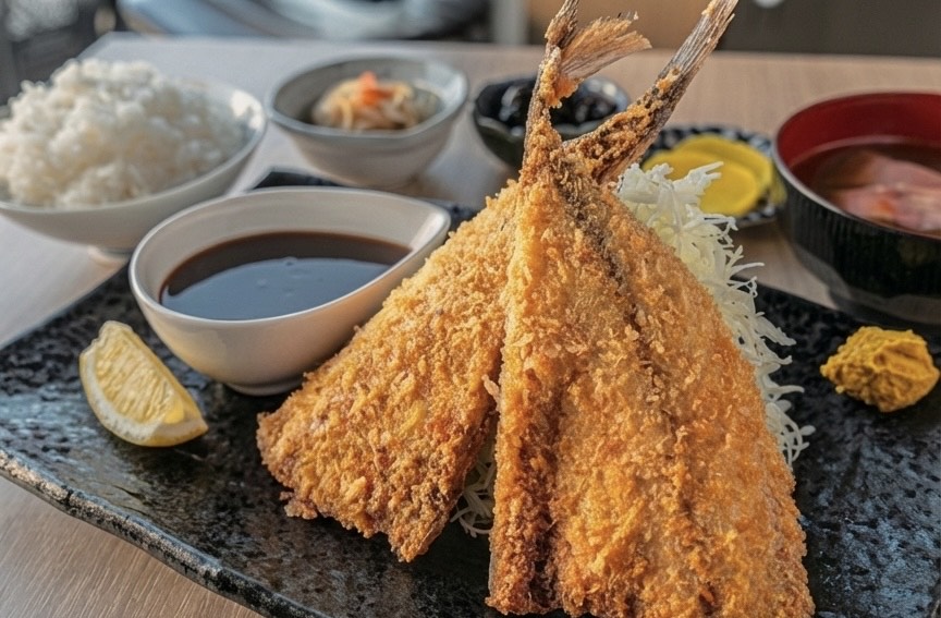 ハイパー干物クリエイターが手がける飲食店「yoshi-魚-tei」。アジの干物フライや新鮮な海鮮丼が味わえる