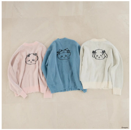 ニットカーディガン