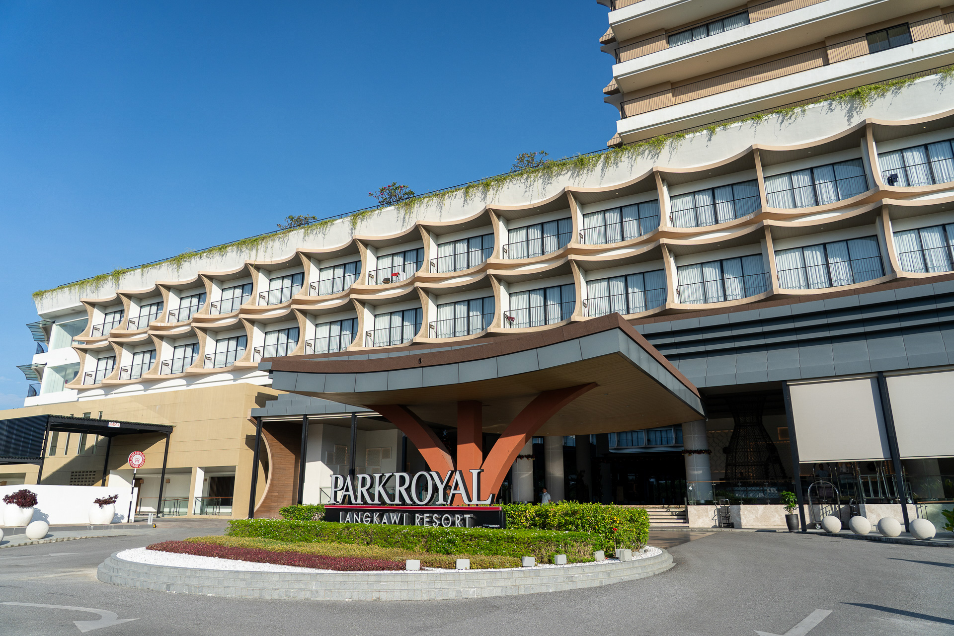 2023年に開業した新しいリゾートホテル