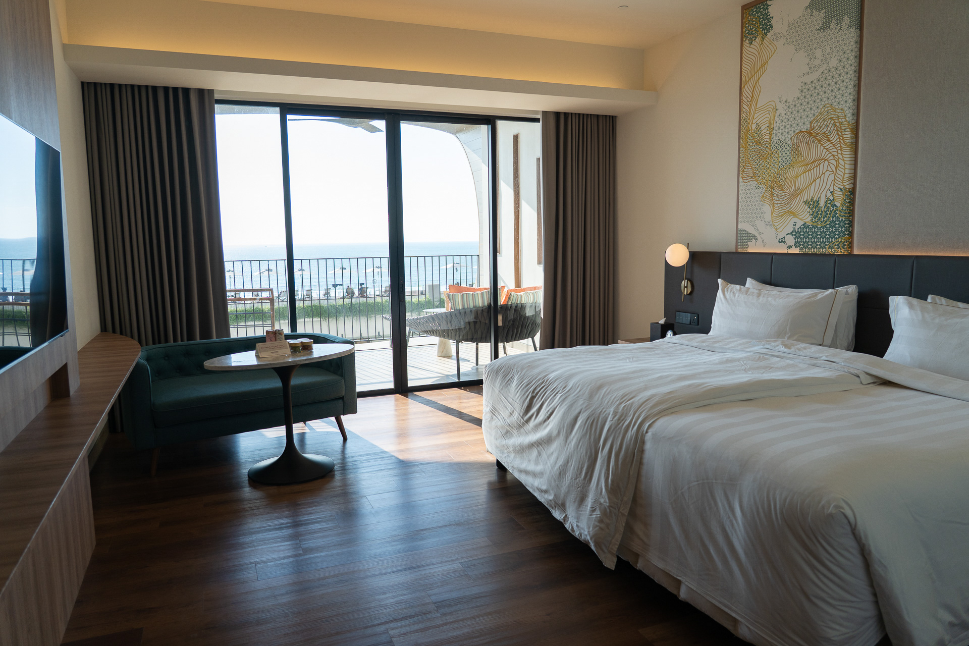 利用したのは6階のデラックスオーシャンビュールーム