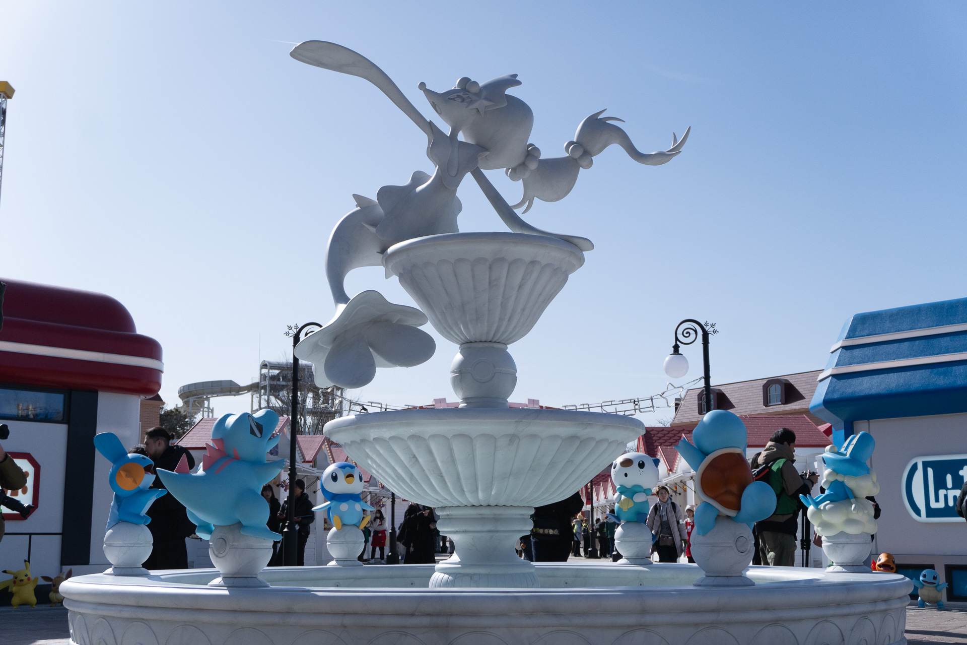 アシレーヌの噴水