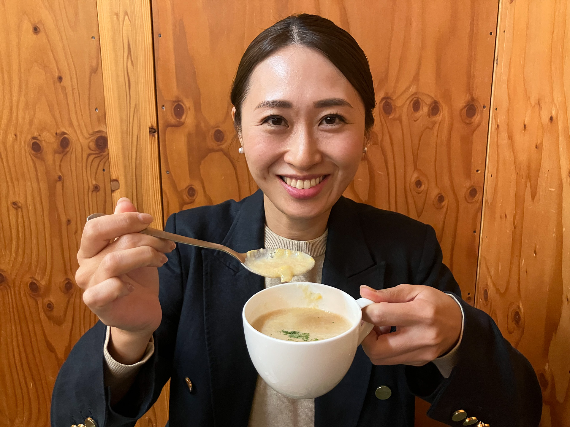 コース内のスープ（季節によってスープ内容は異なる）
