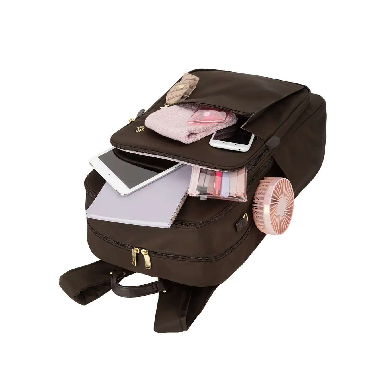 小物を整理できるポケット