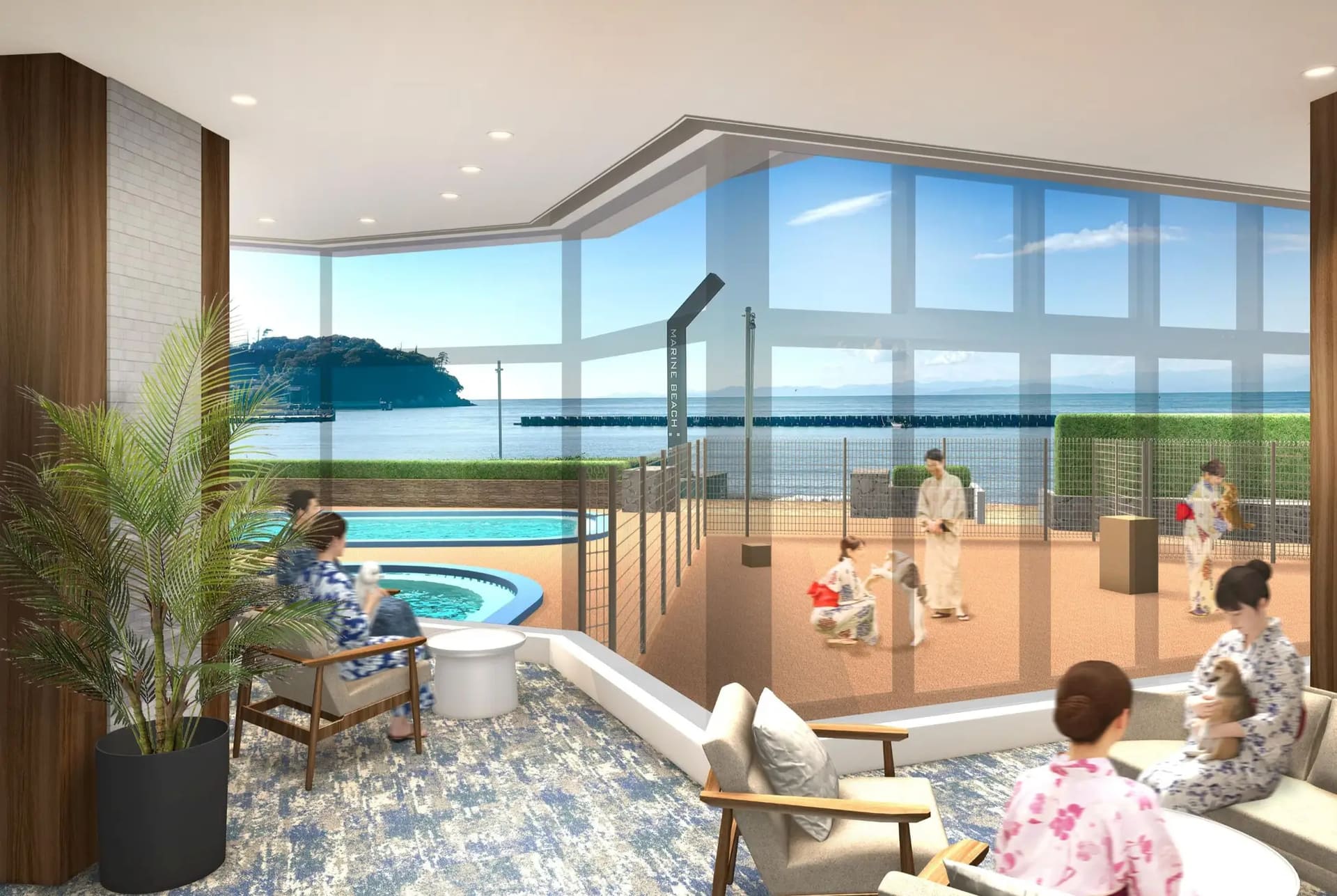 屋外ドッグラン