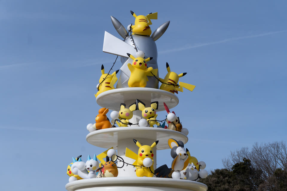 ポケパーク カントー、アトラクションを体験！ まるでピカチュウの空