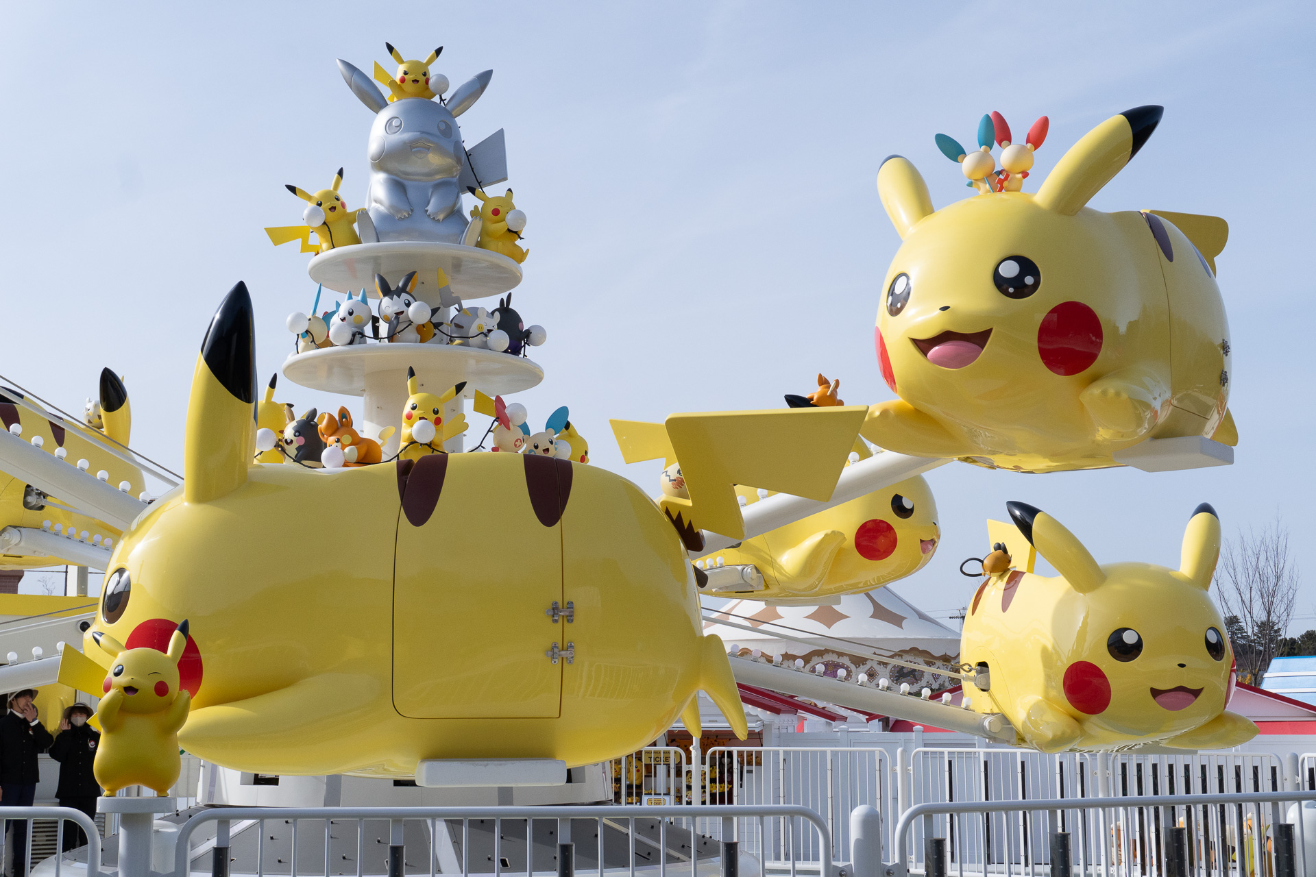 The "Pika Pika Paradise" ride