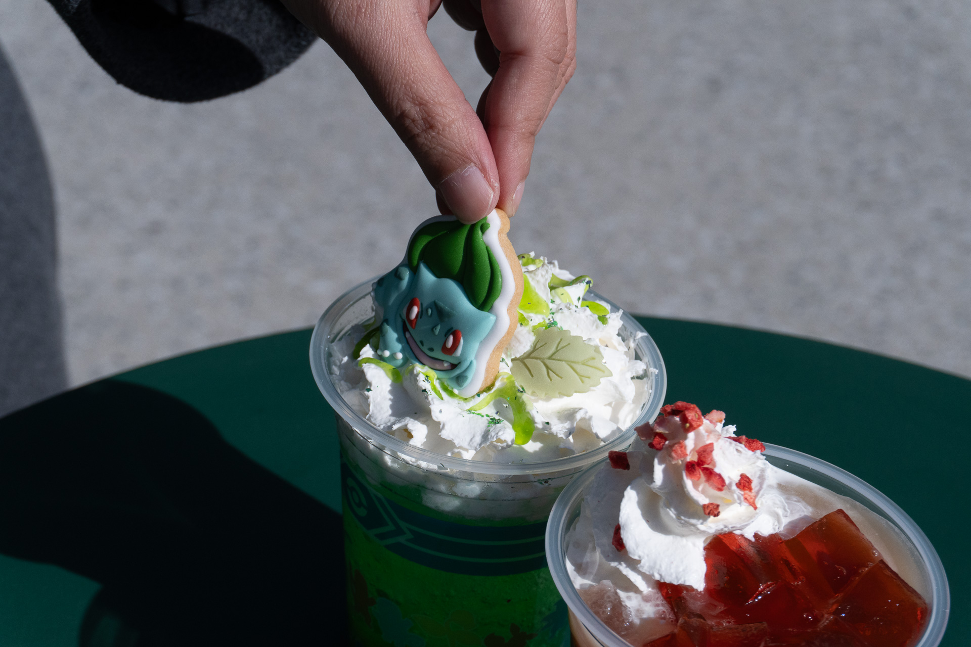 自分で仕上げのトッピングができるのも楽しい