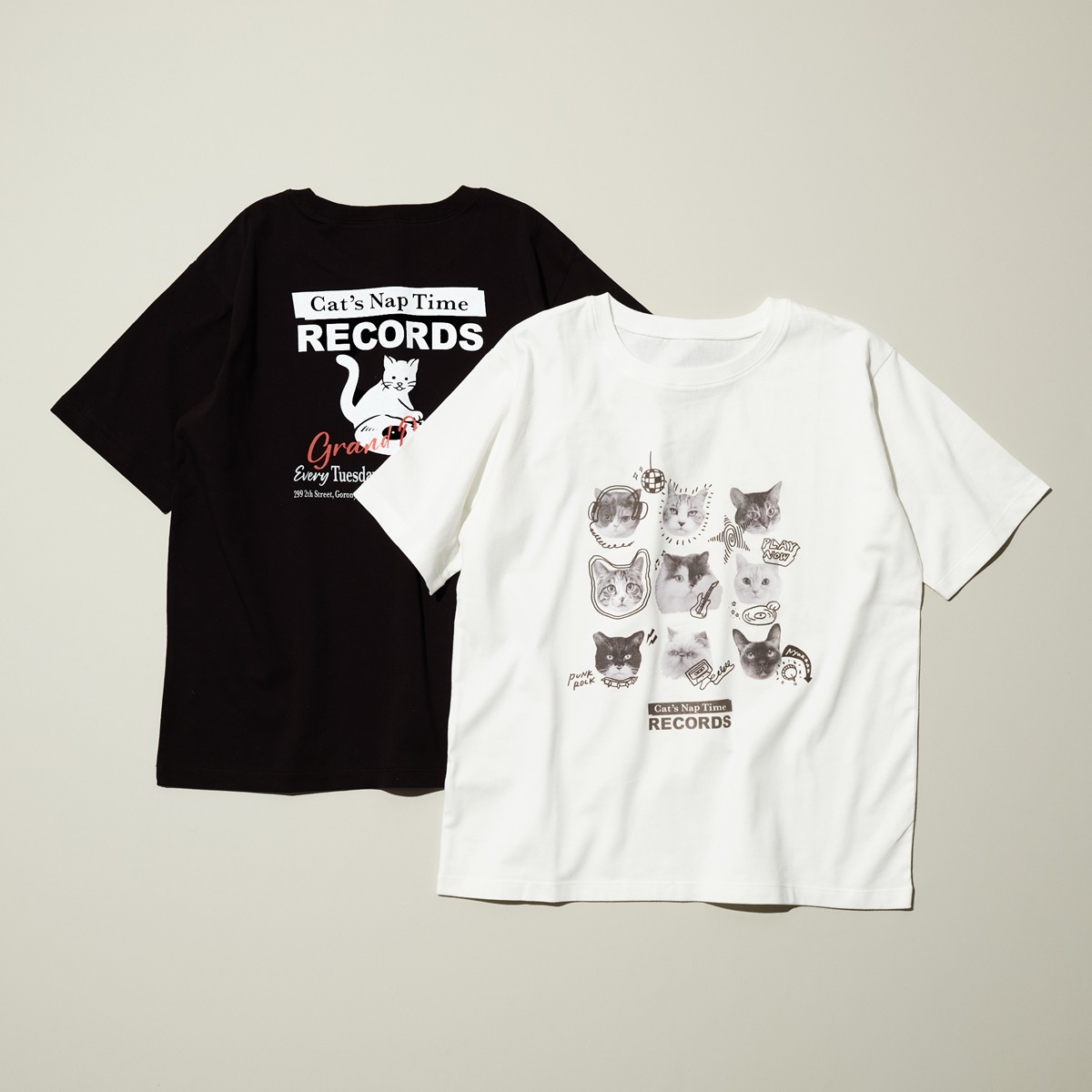 プリントTシャツ（各5500円）