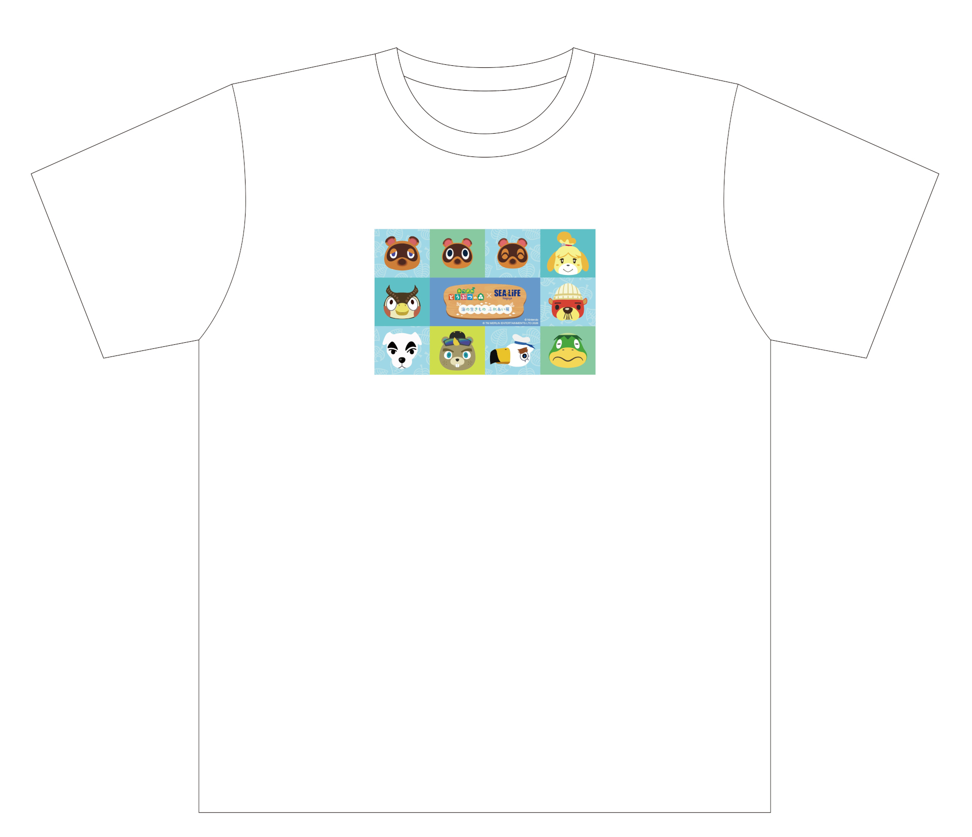 Tシャツ（S/M/Lサイズ、4200円）