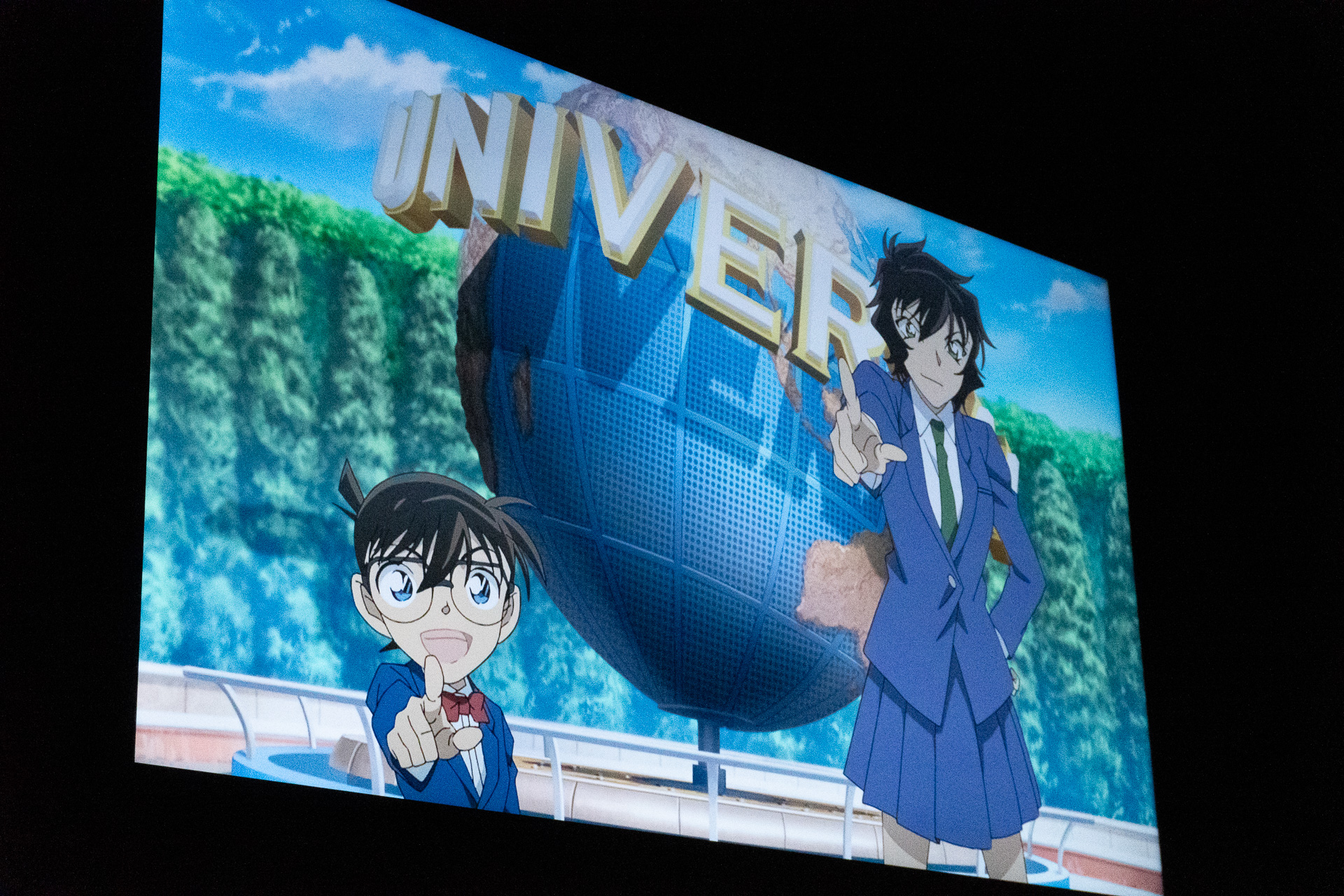 最後はモニターに、4月公開の最新作、劇場版「名探偵コナン ハイウェイの堕天使」の予告とともに、コナン＆世良が登場し「真実はいつもひとつ！」で締めくくる