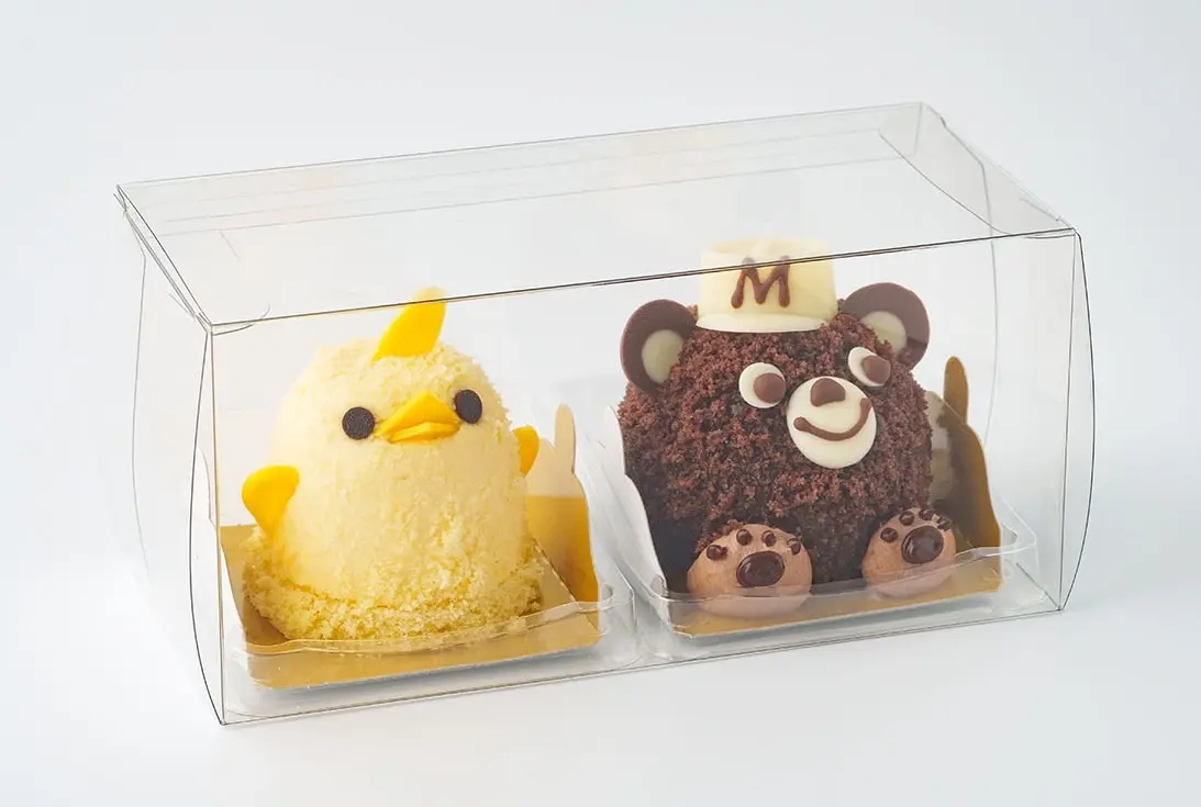 ぴよりんとこぐまくんケーキのなかよしセット