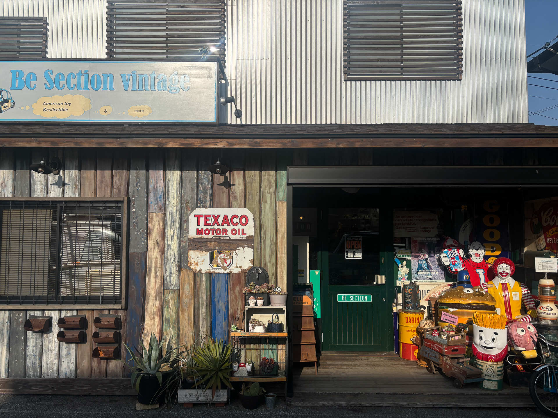アメリカ雑貨店Be section vintage