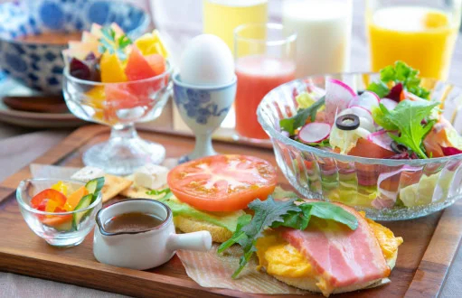 「別府ホテルエール」朝食