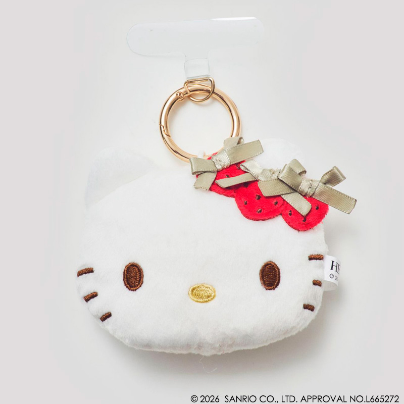ハローキティ×Maison de FLEUR「いちごぬいぐるみチャーム」新登場