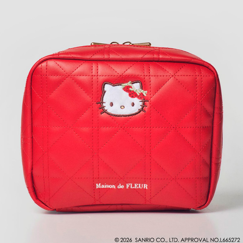 宝島社から「Maison de FLEUR × HELLO KITTY いちご宝物ケースBOOK」登場