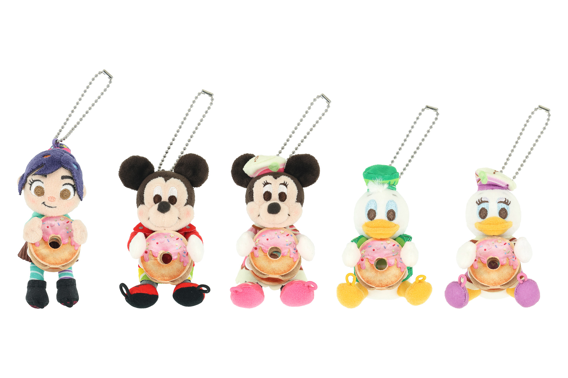 ぬいぐるみチャーム（単品 1600円/セット 8000円）※全5種類