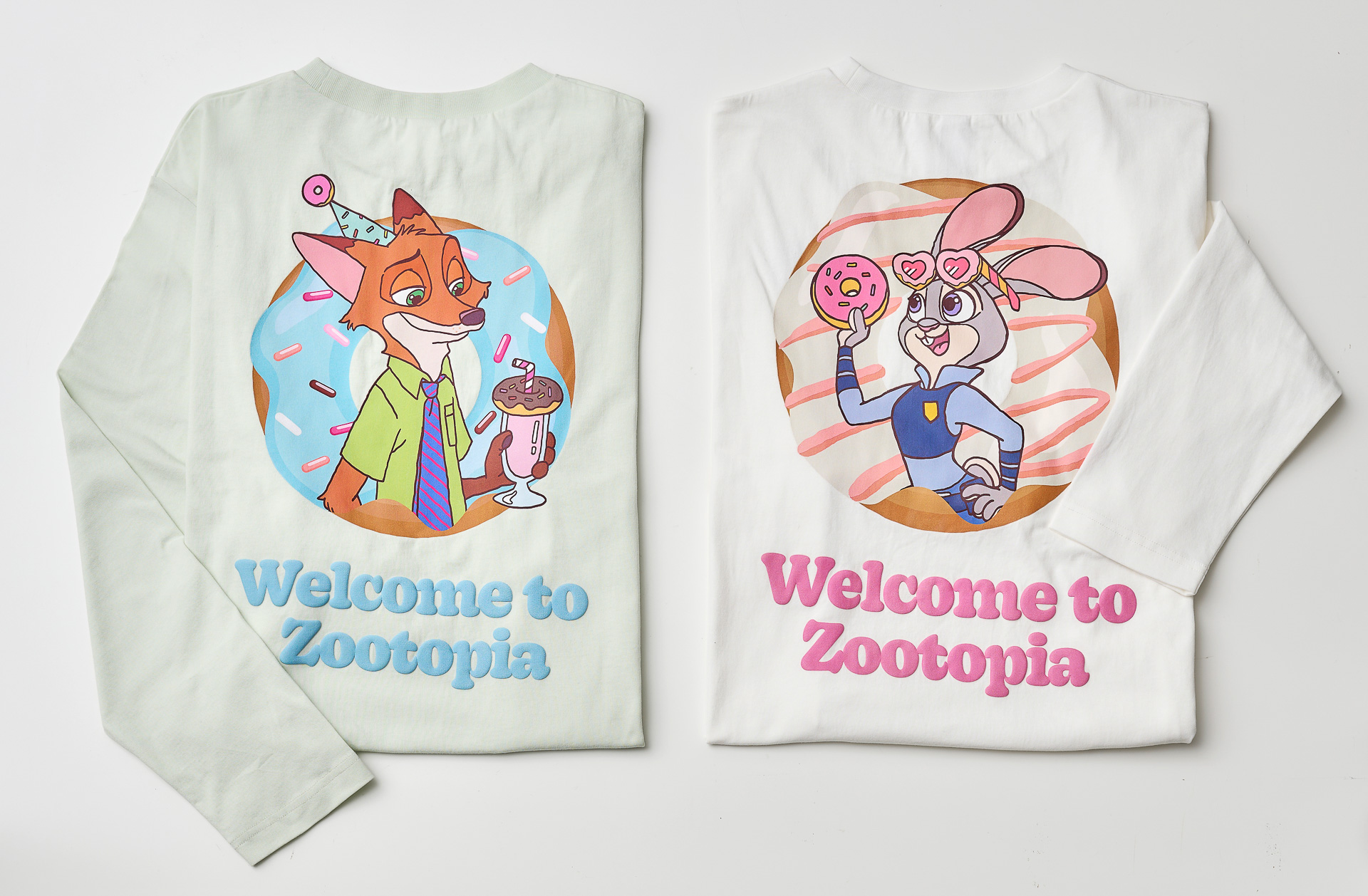 長袖Tシャツ 背面デザイン（各5900円）