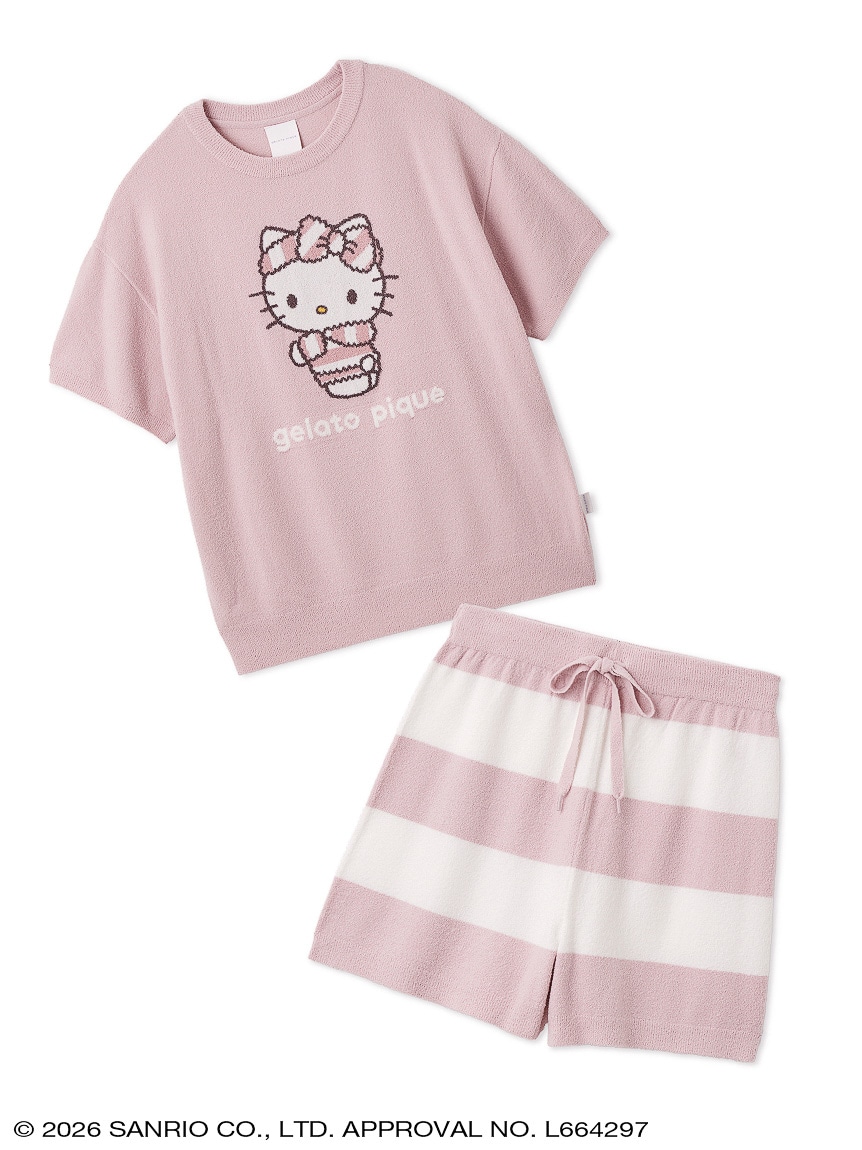 ジェラピケ×サンリオ初コラボ。ハローキティとシナモロールがもこもこ