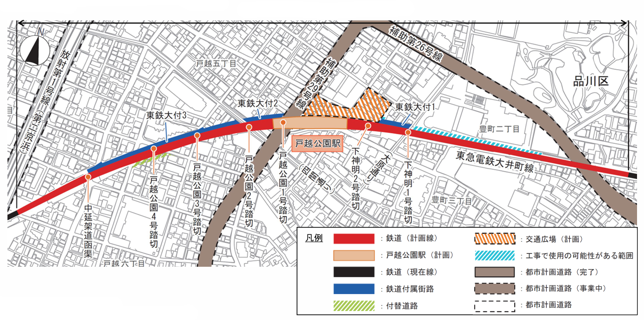 拡大図