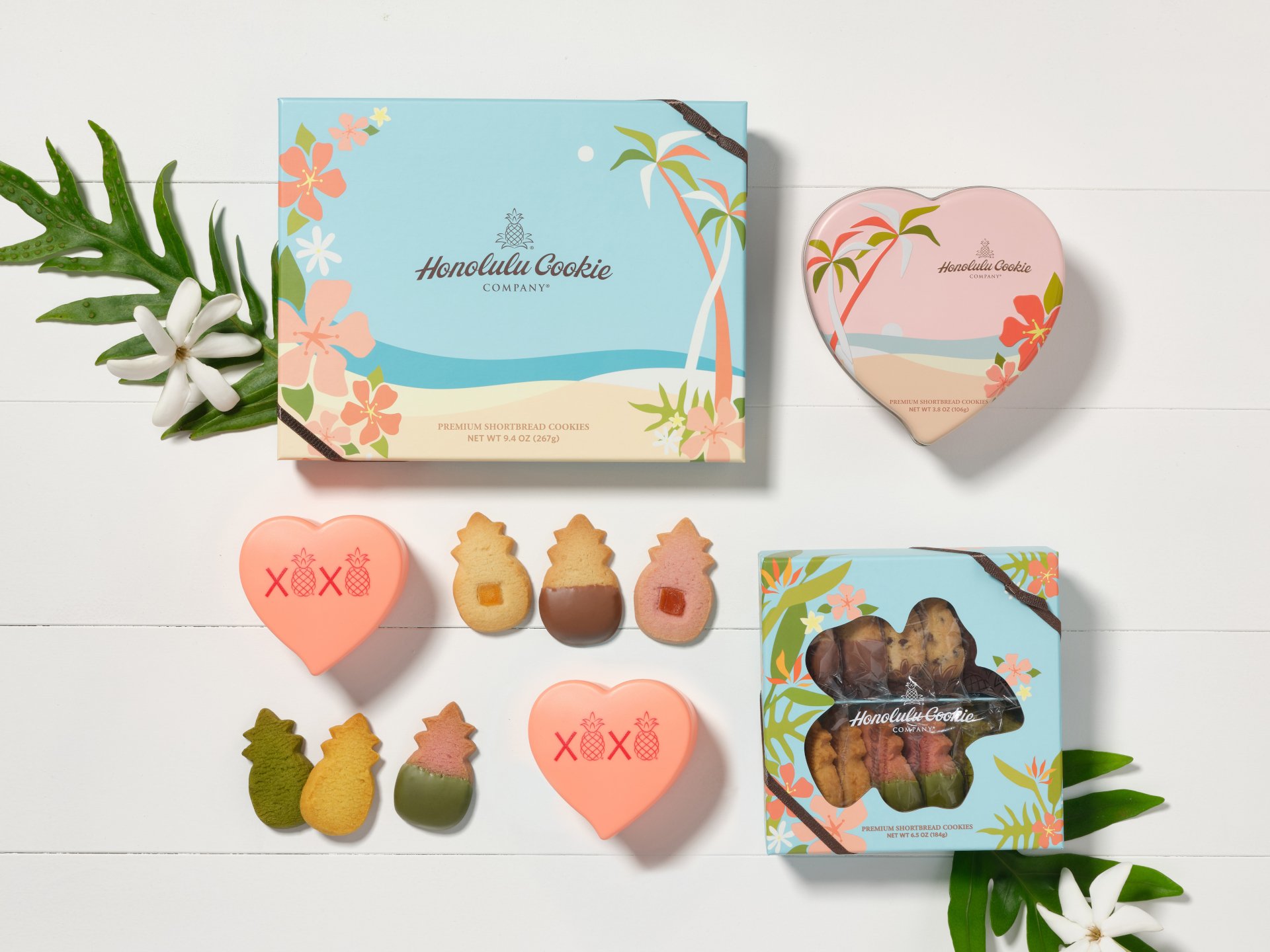 ホノルルクッキーのバレンタインデー向けギフトが全国の百貨店で買える