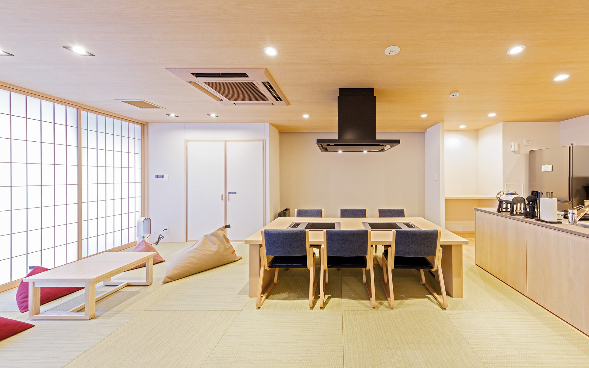 浴室入口側から