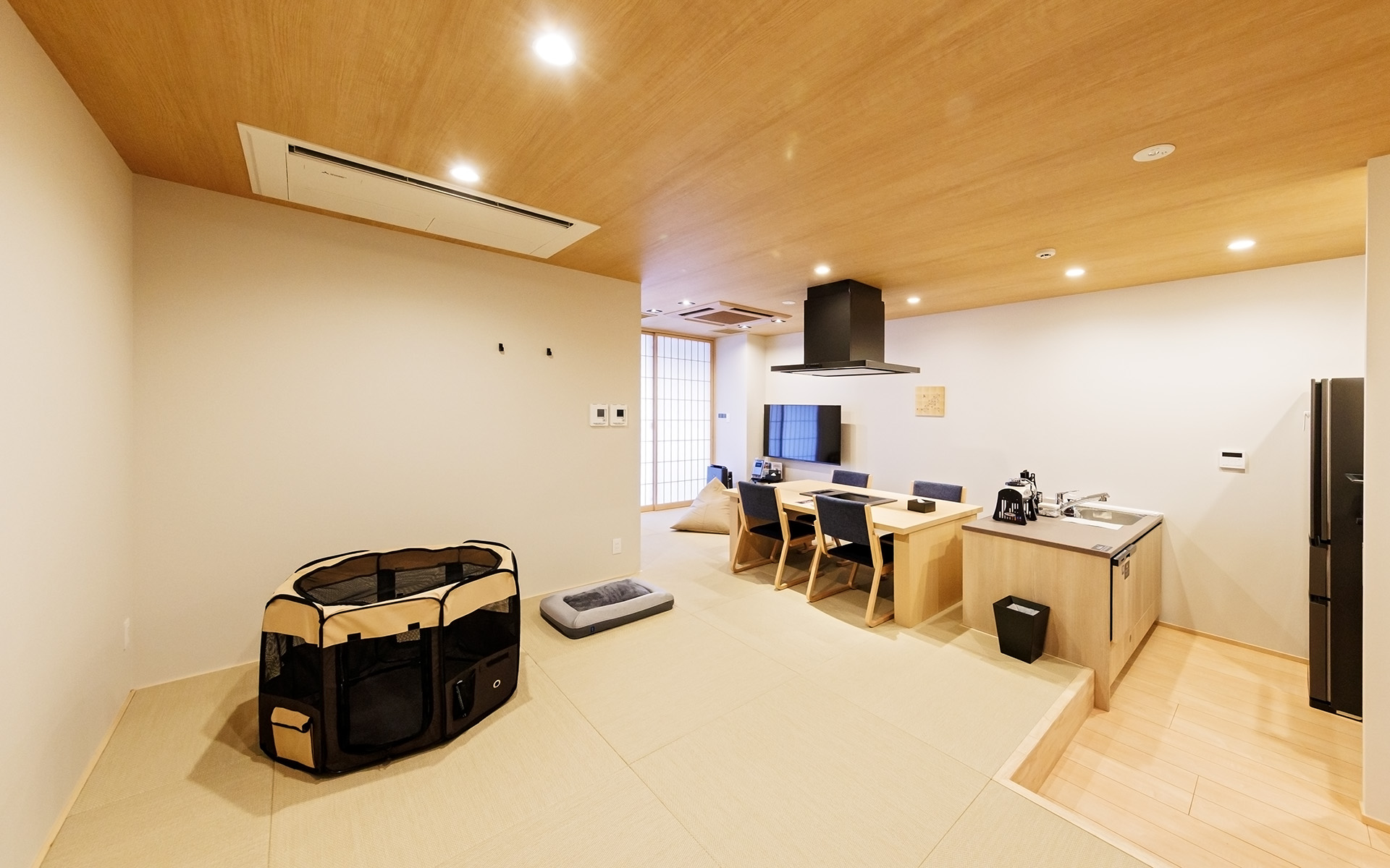 Dタイプ（ドッグフレンドリールーム）の室内