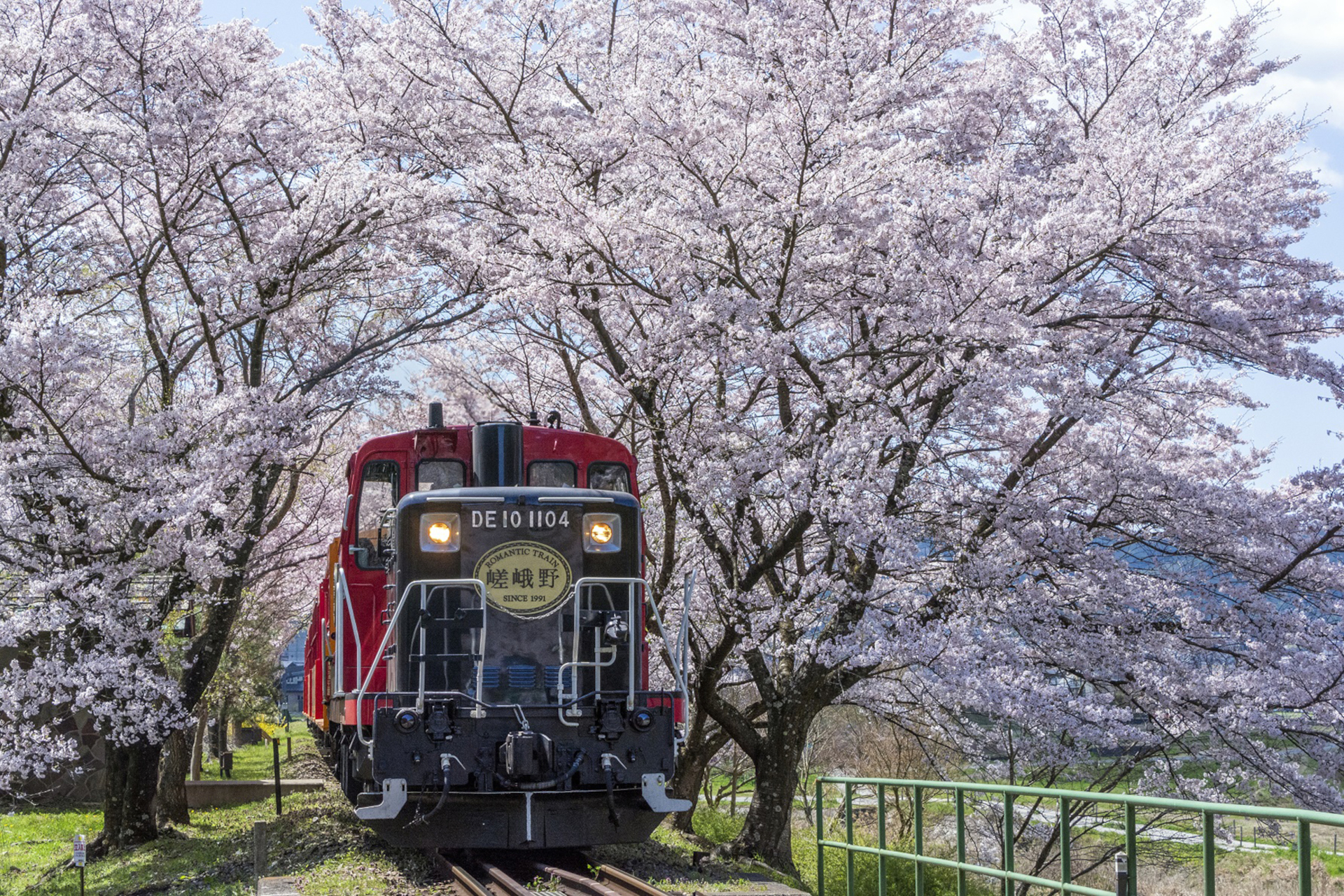 嵯峨野のトロッコ列車